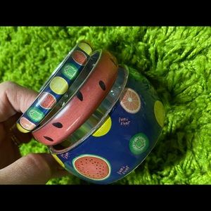 Desegual Fruit Bangle Bracelets